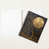 Lunar Tree Beautiful Illustriert Planner Planer (Anzeige)