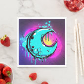 Lunar Tropfen Serviette (Beispiel)
