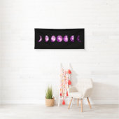 ** Lunar Wax Wan Full Lila Violet Moon Phones Banner (Insitu)