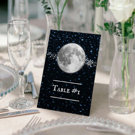 Lunar Wedding Table Card Einladung