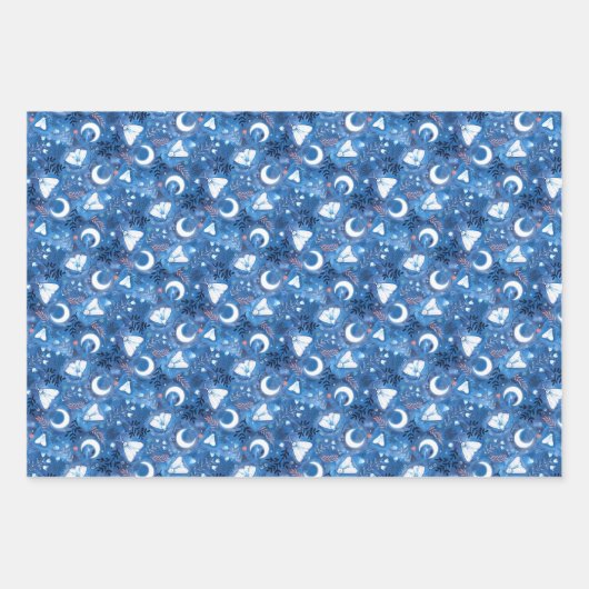 Lunar Witch Set von 3 Geschenkpapier Set (Vorderseite 2)