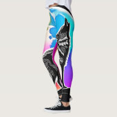 Lunar Wolf Serenade Design Leggings (Links)