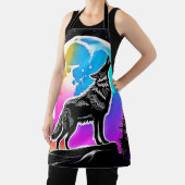 Lunar Wolf Serenade Design Schürze (InSitu)