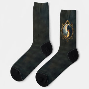 Lunarer Ausgleich – Wo Schatten das Licht umarmen. Socken