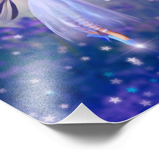 Lunaria, die Twilight Fairy Fotodruck (Ecke)