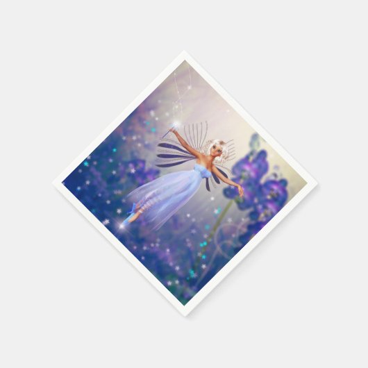 Lunaria, die Twilight Fairy Serviette (Ecke)