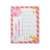 Lunas Kerzenschein Notizblock (Rotiert)