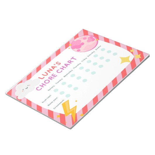 Lunas Kerzenschein Notizblock (angewinkelt)