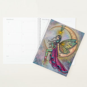 Luna's Perch Feen-Fantasie-Kunst von Molly Harriso Planer