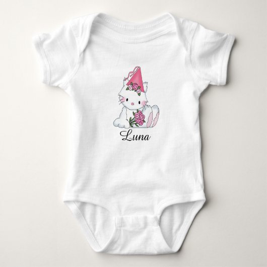 Lunas Personalisierte Babygeschenke Baby Strampler (Vorderseite)