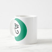 LunaSees Logo-Tasse (2 mit Seiten versehen: Kaffeetasse (Vorderseite Links)