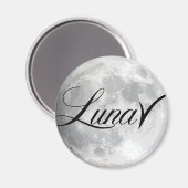 Lunatic Moon Magnet (Vorderseite/Rückseite)