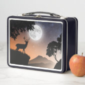 Lunch Box Cerf unter dem orangefarbenen Mond (Beispiel)
