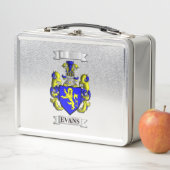 Lunch Box Evans Familienname und Schild (Beispiel)