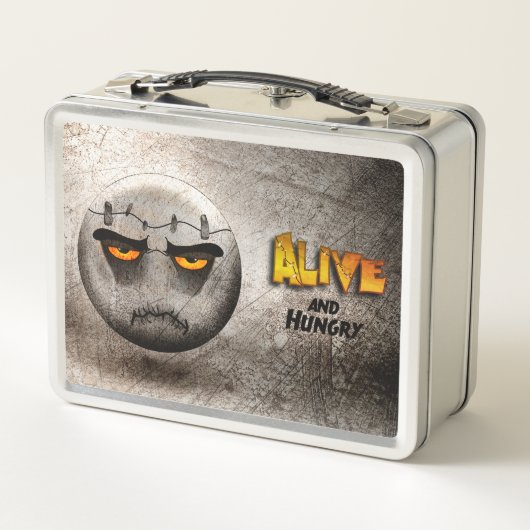 Lunch Box Frankenmoji Vintage (Rückseite)
