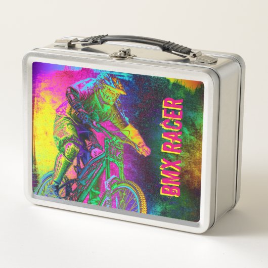 Lunch-Box für BMX 1A-B-Bildoptionen Metall Brotdose (Vorderseite)