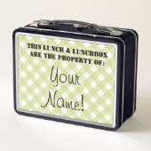 Lunch Box - Gitter für Weißes Zinnia (Rückseite)