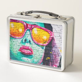 Lunch Box - Lipstick Urban Street Art