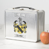 Lunch Box Lopez Nachname und Schild (Beispiel)