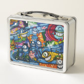 Lunch Box - Lustige Straßenkunst (Rückseite)