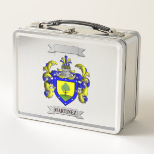 Lunch Box Martinez Familienname und Wappen