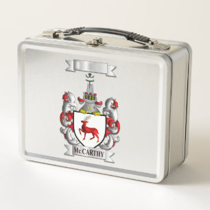 Lunch Box McCarthy Irischer Nachname und Schild