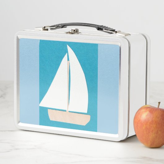 Lunch Box mit Sailboat Design (Beispiel)