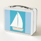 Lunch Box mit Sailboat Design (Rückseite)
