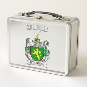 Lunch Box O'Connor Irischer Familienname und Wappe