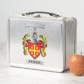 Lunch Box Perez Nachname und Schild (Beispiel)
