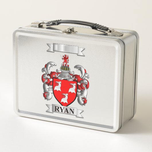 Lunch Box Ryan Irischer Nachname und Schild (Vorderseite)