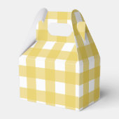 Lunch Box Vichy hellgelb Geschenkschachtel (Rückseite)