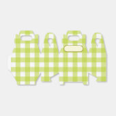 Lunch Box Vichy Hellgras Geschenkschachtel (Ungefaltet)