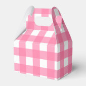 Lunch Box Vichy Rose Geschenkschachtel (Rückseite)