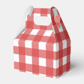 Lunch Box Vichy Rouge Geschenkschachtel (Rückseite)