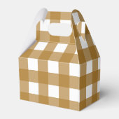 Lunch Box Vichy Siena Geschenkschachtel (Rückseite)