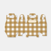 Lunch Box Vichy Siena Geschenkschachtel (Ungefaltet)