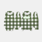 Lunch Box Vichy Vert Geschenkschachtel (Ungefaltet)