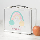 Lunch Box von fröhlichen Sunny Pastel Boho Rainbow (Beispiel)