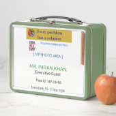 Lunch Boxes | Birthday | Custom | Photo Metall Brotdose (Beispiel)
