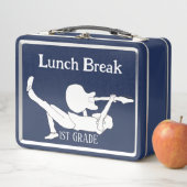 Lunch Break Rock Star Metall Brotdose (Beispiel)