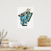 Lunch | Cyber Deko Abstract Design (Küche)