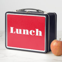 LUNCH Graphic LOGO Retro