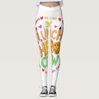 Lunch Hero Crew Shirt, Dame Cafeteria-Team Arbeite Leggings