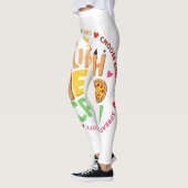 Lunch Hero Crew Shirt, Lady Cafeteria Squad Worker Leggings (Links)