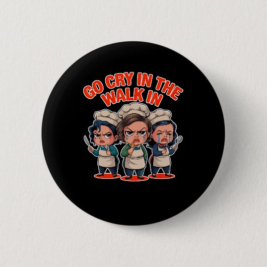 Lunch Ladies Schulessenhelden Cafeteria-Mitarbeite Button (Vorderseite)