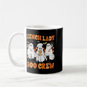 Lunch Lady Boo Crew Ghost Chef Funny Cafeteria Wor Kaffeetasse (Links)