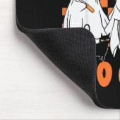 Lunch Lady Boo Crew Ghost Chef Funny Cafeteria Wor Mousepad (Ecke)