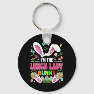 Lunch Lady Bunny Osterhasen-Kostüm Jagd Schlüsselanhänger