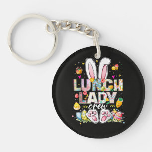 Lunch Lady Crew Lustiger Hase Schlüsselanhänger